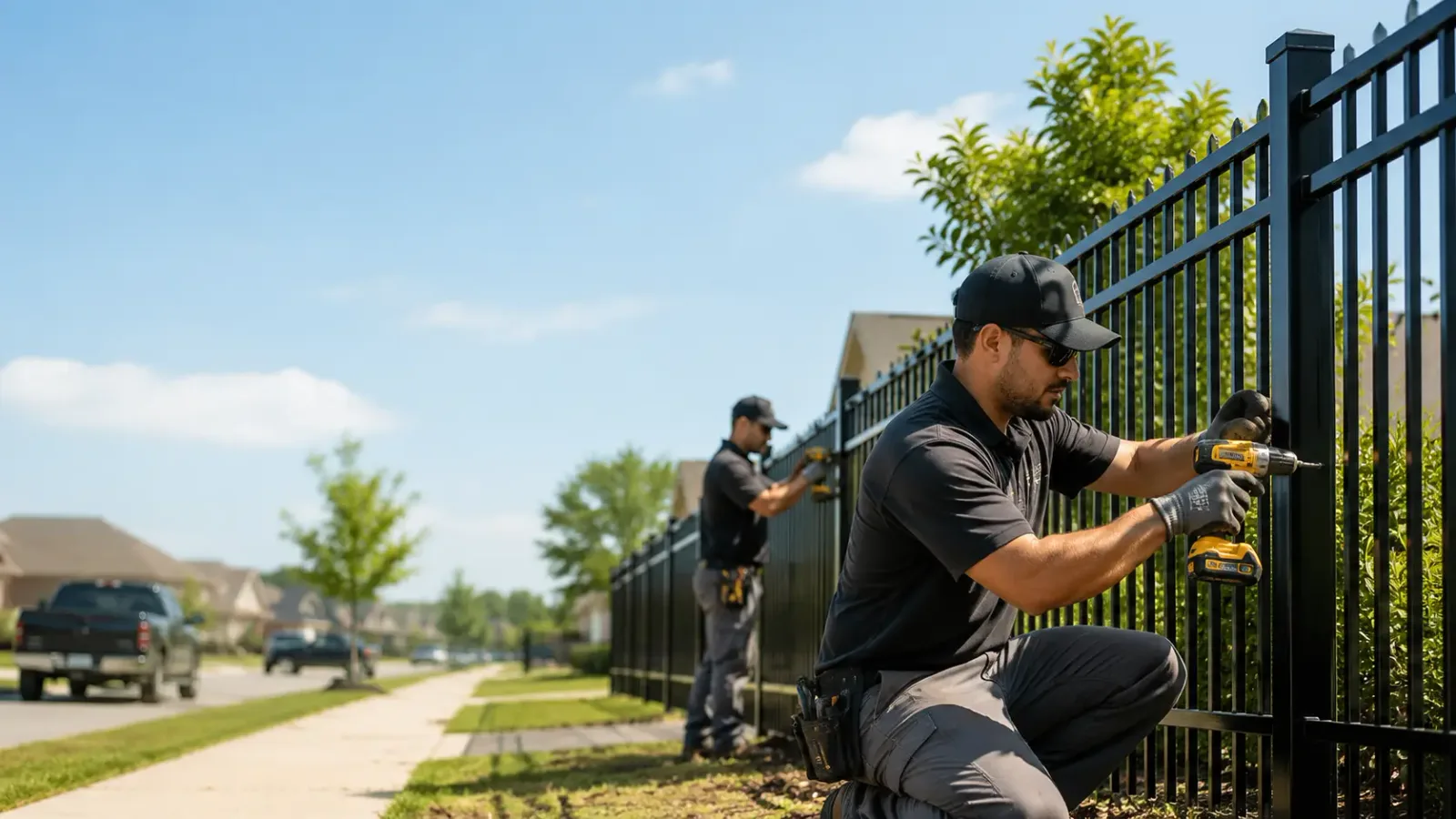 Metal Fence Installation in Alsen, ND